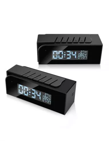 Réveil numérique avec caméra de... Réveil numérique avec caméra de...