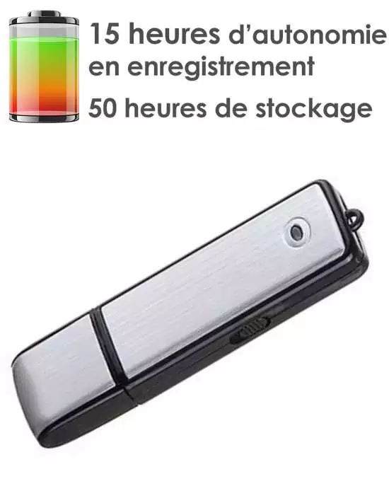 Clé USB dictaphone de surveillance -... Clé USB dictaphone de surveillance -...