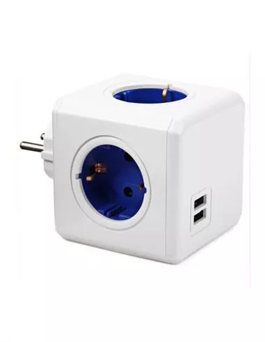 Multiprise Powercube - 4 prises et 2... Multiprise Powercube - 4 prises et 2...