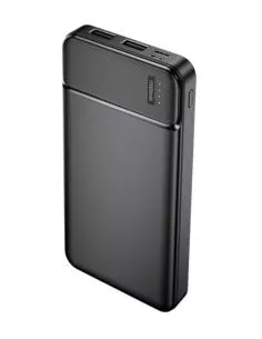 Batterie externe maXlife noir - 10 000 mAh