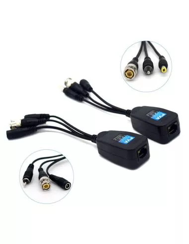 Balun Vidéo BNC à RJ45 Émetteur... Balun Vidéo BNC à RJ45 Émetteur...