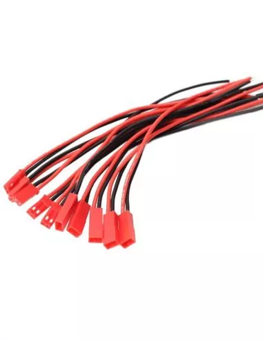Câble JST mâle et femelle - lot de 10 Câble JST mâle et femelle - lot de 10