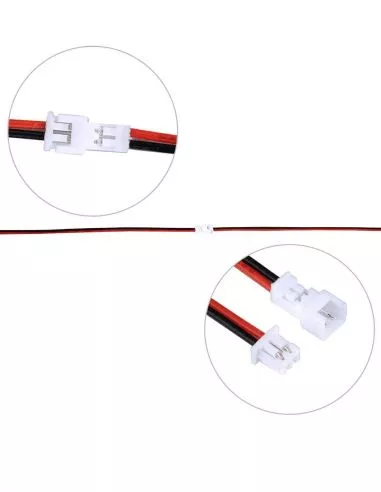 JST1.25 mm Connecteur JST 2 Broches... JST1.25 mm Connecteur JST 2 Broches...