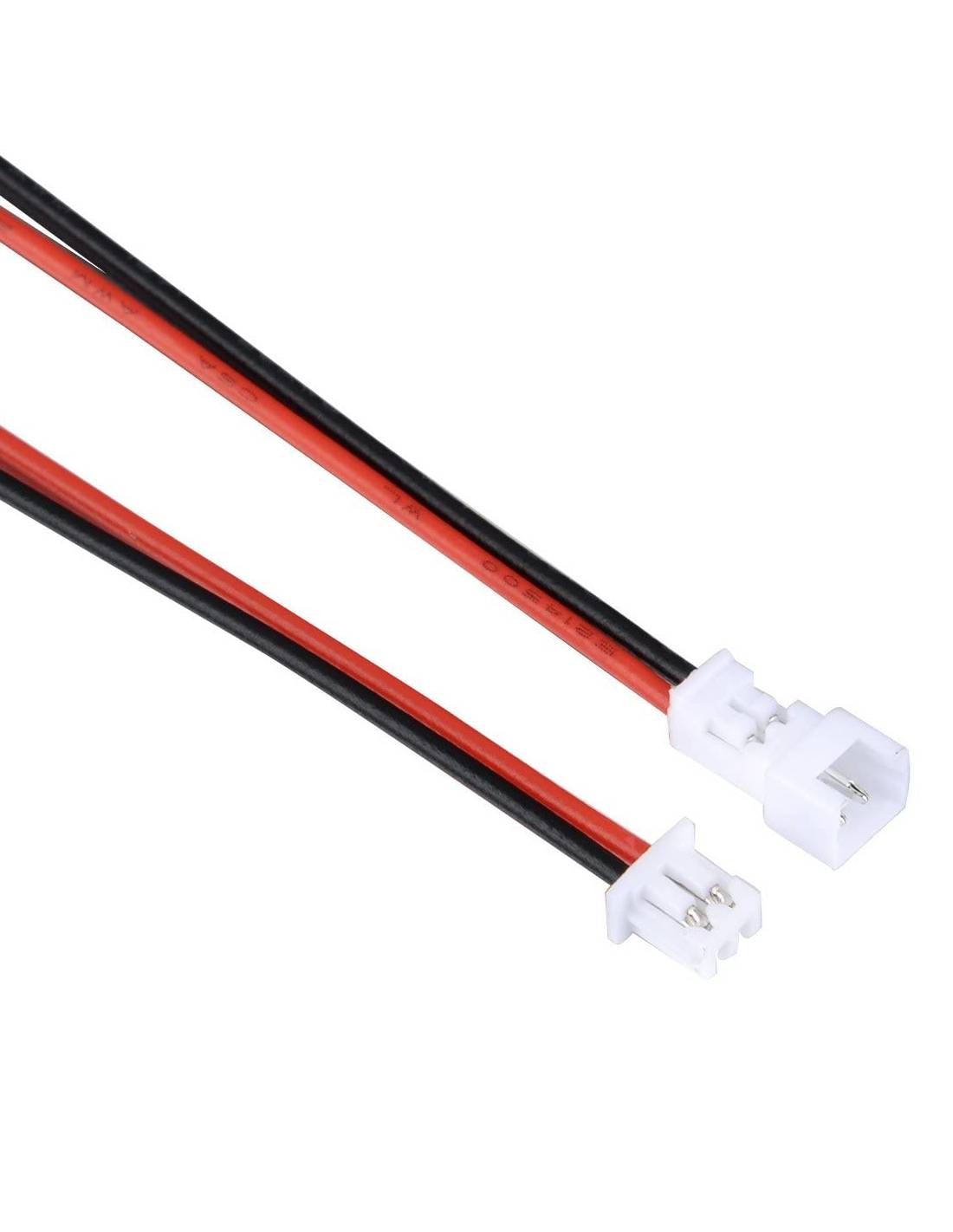Uadme Lot De 10 Paires Connecteurs JST PH 2.0 Mm 8 Broches Mâle + Femelle Avec Câbles 30 Cm – Idéal Pour LED, RC, Drones Et Projets Électroniques