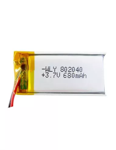Batterie HKY 802040 680 mAh 3.7 V