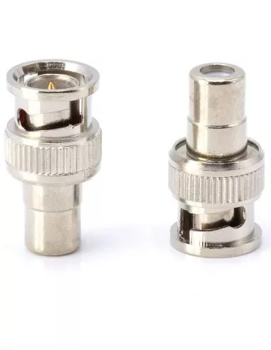 Adaptateur BNC mâle vers RCA femelle... Adaptateur BNC mâle vers RCA femelle...