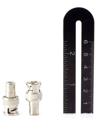 Adaptateur BNC mâle vers RCA femelle... Adaptateur BNC mâle vers RCA femelle...