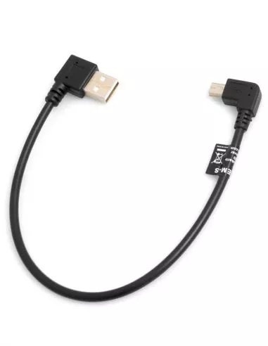 Cable mini USB mâle tête coudé vers... Cable mini USB mâle tête coudé vers...