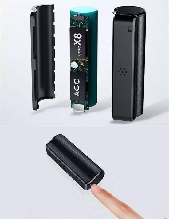 Dictaphone tube - Autonomie jusqu'à... Dictaphone tube - Autonomie jusqu'à...