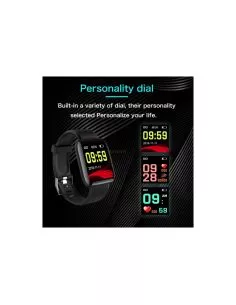 Montre connectée noire en... 2