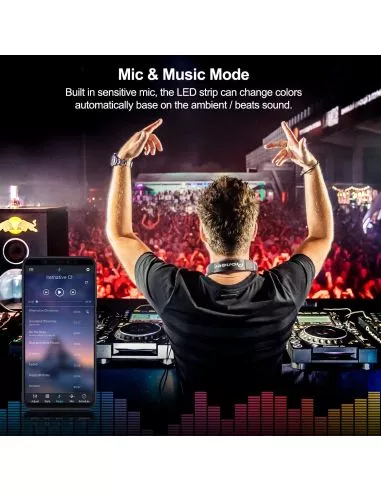 Ruban LED Bleutooth,10M Bande LED 300... Ruban LED Bleutooth,10M Bande LED 300...